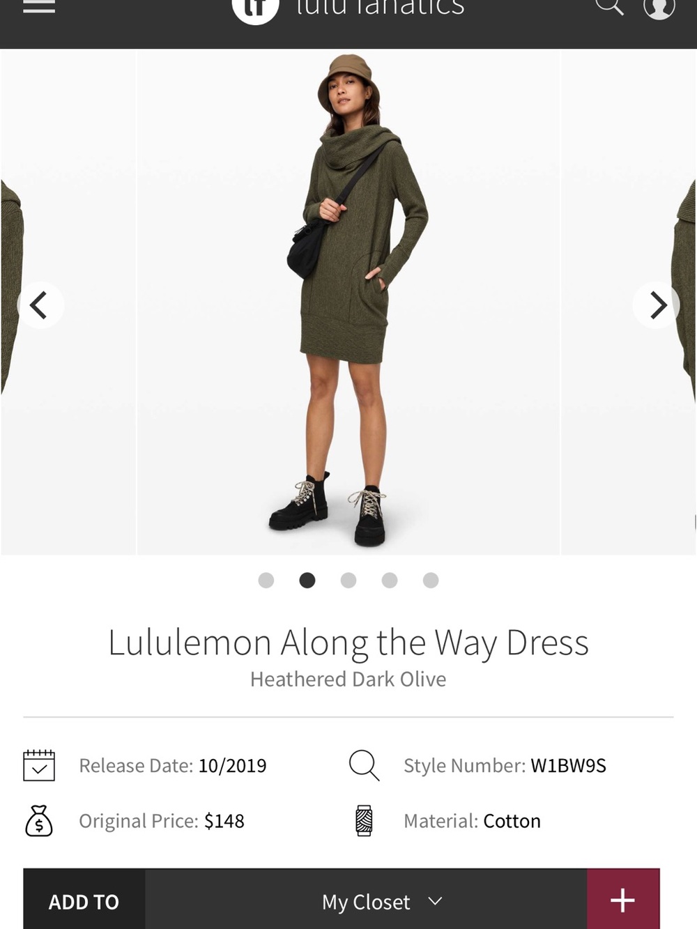 lululemon Along the Way Dress